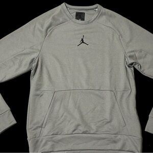 Air Jordan tech fleece therma-fit Men's sweatshirt in Gray XXLT